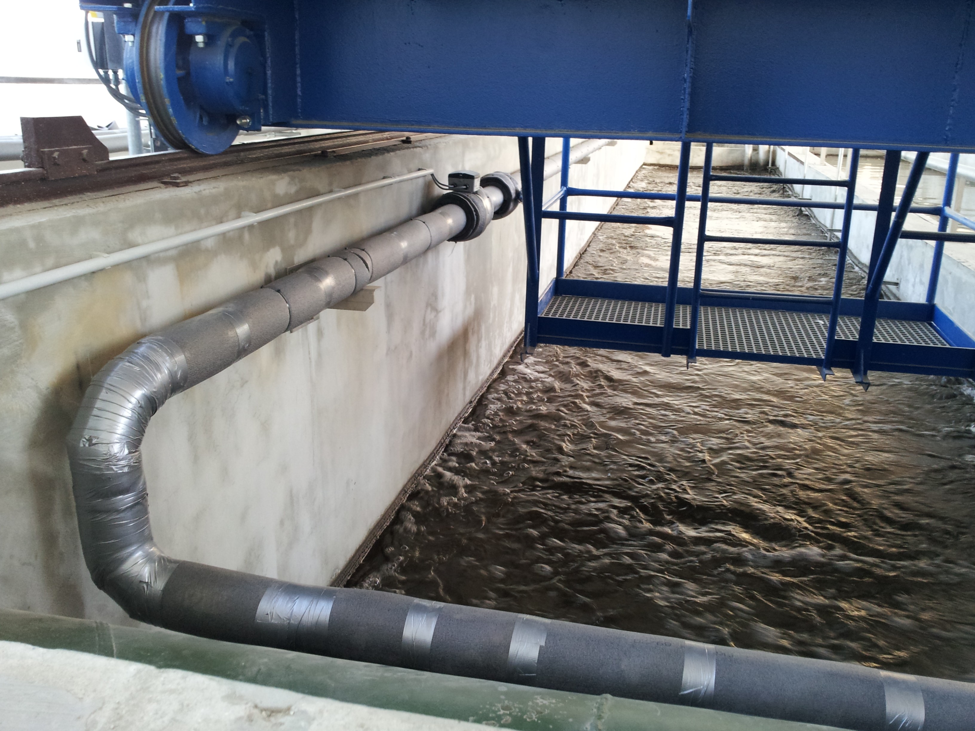 Temperov�n� vjezdu do obchodn� administrativn�ho centra Praha